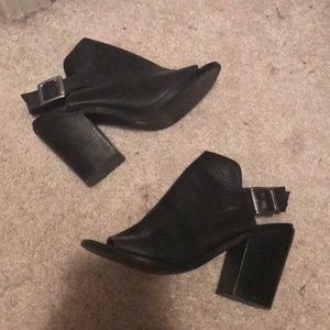 Steve Madden Block Chunky Bootie Heels